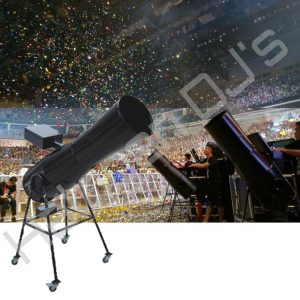 Electric powered confetti cannon - Large Electric Confetti Blower Hire