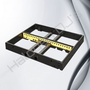 Flybar for use with dBTechnologies line array systems - dBTechnologies DRK 210 Flybar with Halogen DJ Company