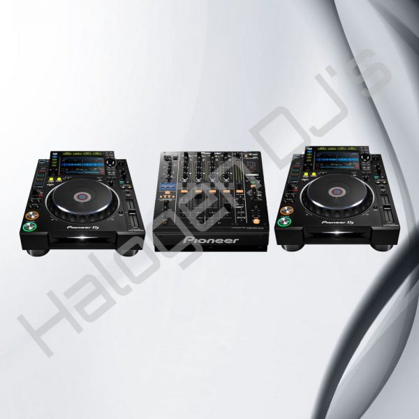 Two Pioneer CDJ2000 Nx CD player & DJM900 Nx Mixer - 2 x Pioneer CDJ2000 Nexus CD Player & DJM900 Nexus Mixer Hire