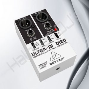 Behringer Ultra-DI DI20 2 Channel DI Box with Splitter - Behringer Ultra-DI DI20 2 Channel DI Box with Splitter Hire