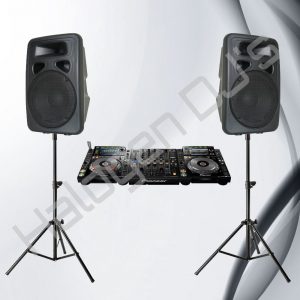 2 Pioneer CDJ2000 and DJM900 Nexus, 2 Speakers with Stands - Level 3 DJ Package Hire