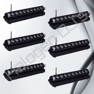 6 of Our Stage Strip Lights - Level 8 Lighting Package Hire