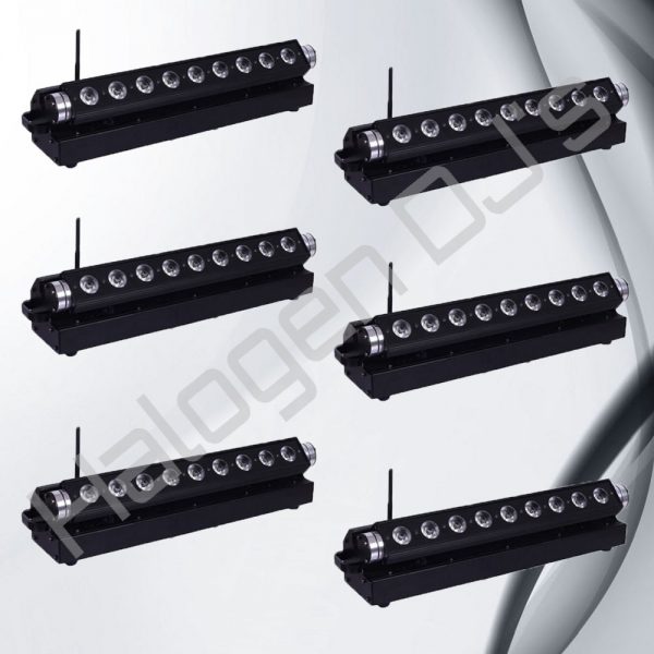 6 of Our Stage Strip Lights - Level 8 Lighting Package Hire