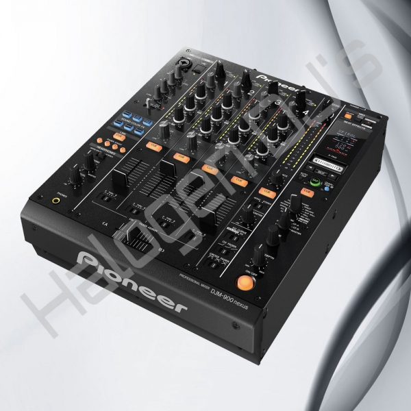 Pioneer brand DJM900 Nexus series four channel DJ mixer - Pioneer DJM900 Nexus 4 Channel DJ Mixer Hire