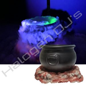 1500 wattage smoke effect machine and witches cauldron with led lighting - 1500W Smoking Cauldron Machine Hire