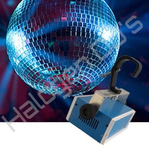 Motor for use with disco/mirror ball. 15 kg weight capacity at 3.0 rotations per minute - 15kg - 3.0 rpm Mirror Ball Motor Hire with Halogen DJ Company