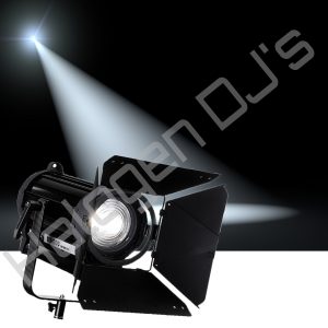 60 watt LED Fresnel light with barn doors compatibility - 260KM 60W LED Fresnel Light Hire with Halogen DJ Company