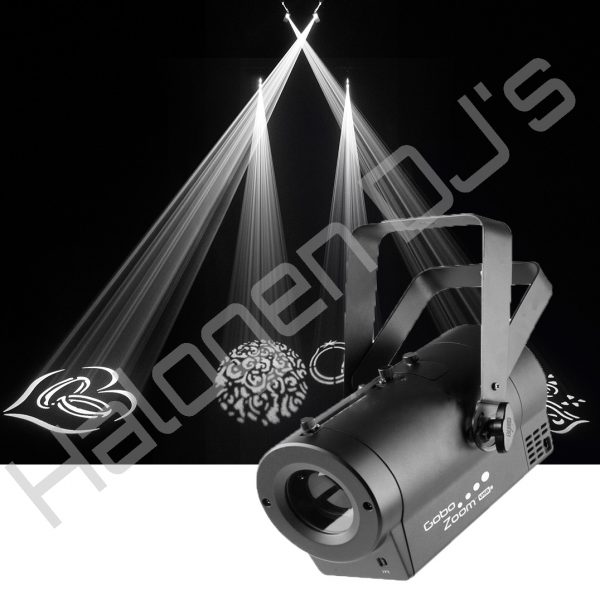 Chauvet brand Gobo light projector with USB capabilities - Chauvet Gobo Zoom USB Projector Gobo Light Hire