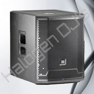 JBL brand 15 Inch 1500 watt powered subwoofer - JBL PRX715XLF 15 Inch 1500W Powered Subwoofer Hire With Halogen DJ Company