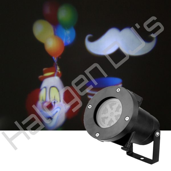 Party themed images projection - Party Effect Projection Gobo Light Hire