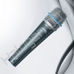 Shure brand dynamic vocal corded microphone - Shure Beta 57A Dynamic Vocal Microphone Hire