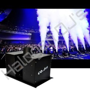 Swinging CO2 powered CO2 stage atmospheric special effect machine - Swing CO2 Jet Machine Hire