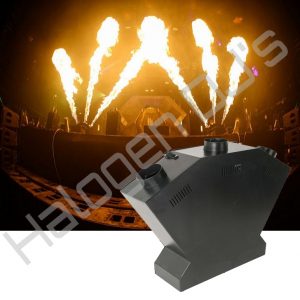 Three shot flame effect stage club atmospheric effect flame machine - Triple Head 180W Flame Machine Hire