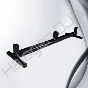 0.7 meter floor bar stand for supporting and placing lighting and atmospheric stage special effect machines - 0.7 Meter Length Floor Light Stand Hire with Halogen DJ Company