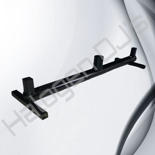 0.7 meter floor bar stand for supporting and placing lighting and atmospheric stage special effect machines - 0.7 Meter Length Floor Light Stand Hire with Halogen DJ Company