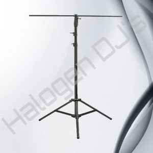 0.7 meter length t shape lighting stand for supporting lighting and atmospheric stage special effect machines - 0.7 Meter Length T Light Stand Hire with Halogen DJ Company