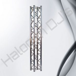 3 metre single box truss for lighting truss totems - 3m Single Box Truss Hire with Halogen DJ Company