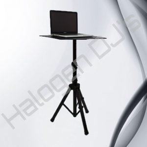 Adjustable and sleek stand for laptops - Adjustable Laptop Stand Hire with Halogen DJ Company