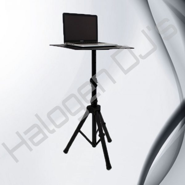 Adjustable and sleek stand for laptops - Adjustable Laptop Stand Hire with Halogen DJ Company