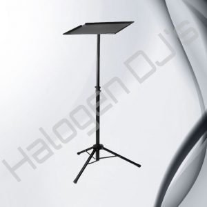 Adjustable and sleek stand for supporting projectors and more! - Adjustable & Swing Projector Stand Hire with Halogen DJ Company