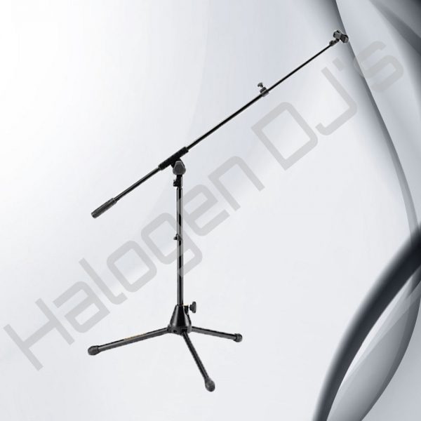 Boom microphone stand design with tripod legs - Boom Mic Stand Short Microphone Stand Hire with Halogen DJ Company