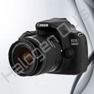 Canon brand 1200D DSLR Camera - Canon 1200D DSLR Camera Hire with Halogen DJ Company