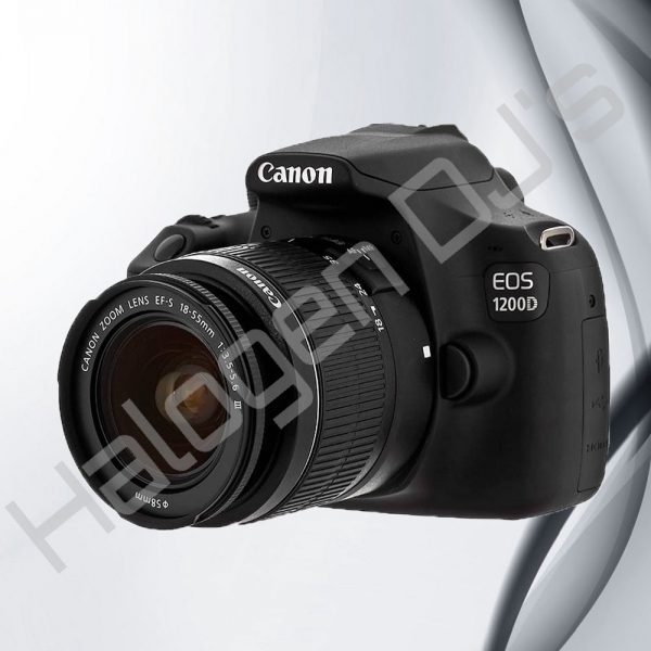 Canon brand 1200D DSLR Camera - Canon 1200D DSLR Camera Hire with Halogen DJ Company