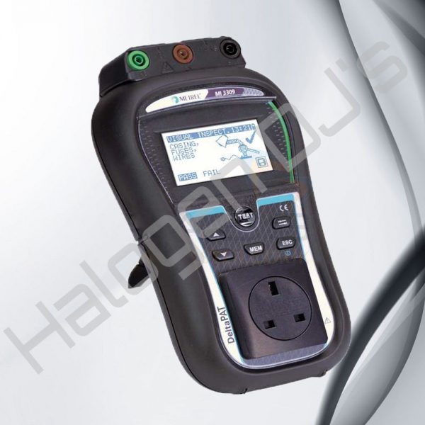 Metrel brand Portable Applicance Tester PAT Hire - Metrel MI 3309 BT DeltaGT Portable Appliance Tester Hire