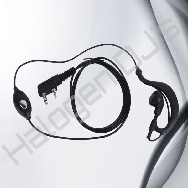 Ear Hook Piece for Motorola GP300 - Motorola GP300 2 Way Radio Ear Hook Earpiece Hire
