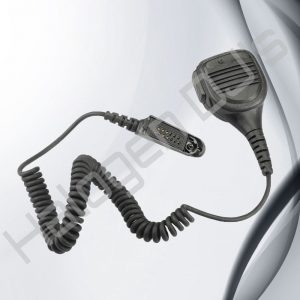 Speaker microphone for use with Motorola brand GP328 series walkie talkie - Motorola GP328 Radio Speaker Microphone Hire with Halogen DJ Company