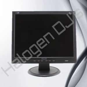 Phillips brand computer monitor - Philips 170s Computer Monitor Hire with Halogen DJ Company